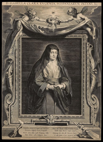 Isabella Clara Eugenia (1566-1633), 1625/33, Paulus Pontius (Flemish, 1603-1658), after Peter Paul