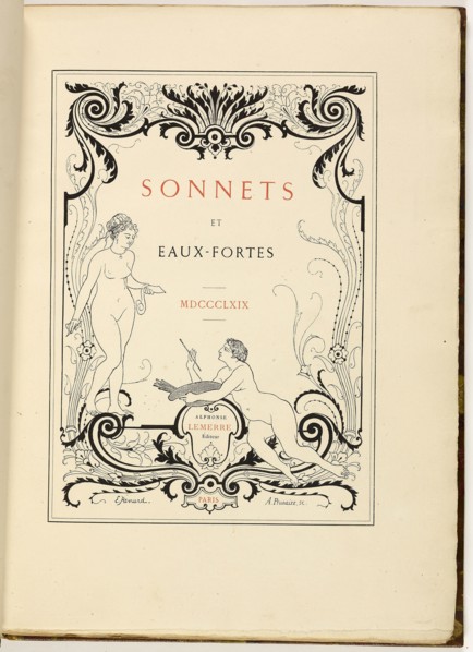 Sonnets et eaux-fortes, 1869, Jean-Baptiste-Camille Corot (French, 1796-1875), Jean François Millet