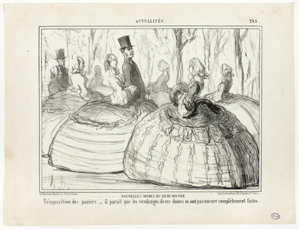 New Fashion of the Half-World. Reappearance of the baskets – it seems that these ladies are not yet