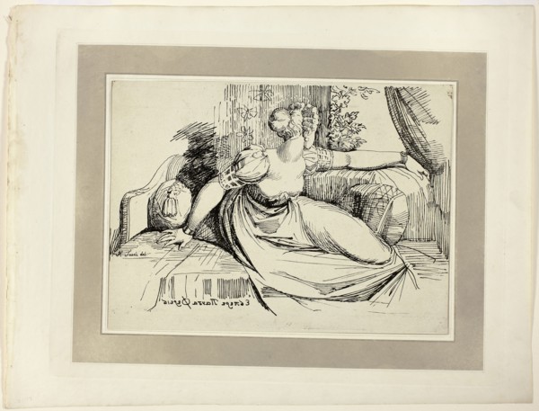 A Woman Sitting by the Window (Evening Thou Bringest All), from the first issue of Specimens of