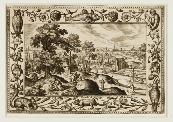 The Parable of the Good Samaritan, from Landscapes with Old and New Testament Scenes and Hunting