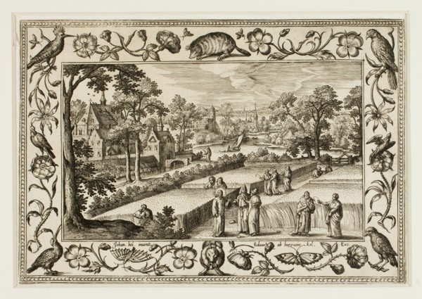Christ and the Disciples in the Field, from Landscapes with Old and New Testament Scenes and