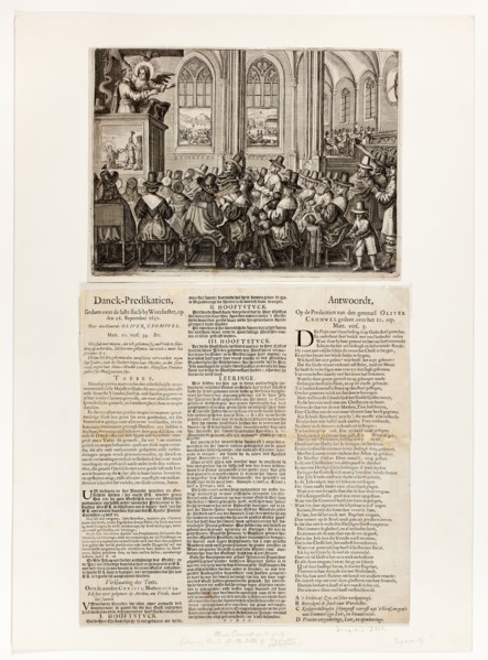 Danck-Predikatien, Gedaen over de laste slach by Worcheseter, op den 18 September 1651, 1651,