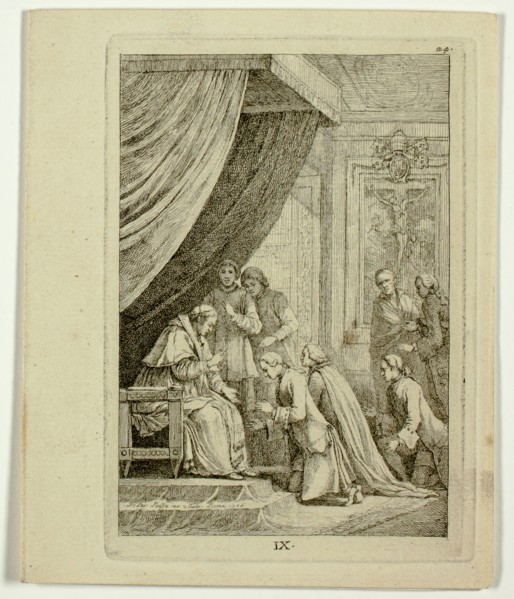 Plates 9-11, from Nella Venuta, 1764, Franz Edmund Weirotter (Austrian, 1730–1771), after Etienne