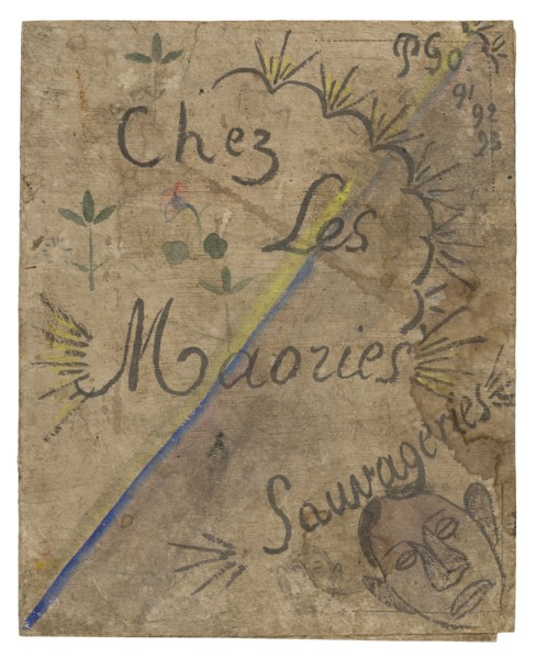 Chez les Maories: Sauvageries (At Home with the Maori: Savage Things), 1893, Paul Gauguin, French,