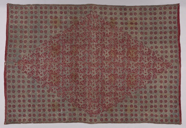Ceremonial Cloth, 17th century, India, Coromandel Coast, Found in South Sumatra, India, Cotton,