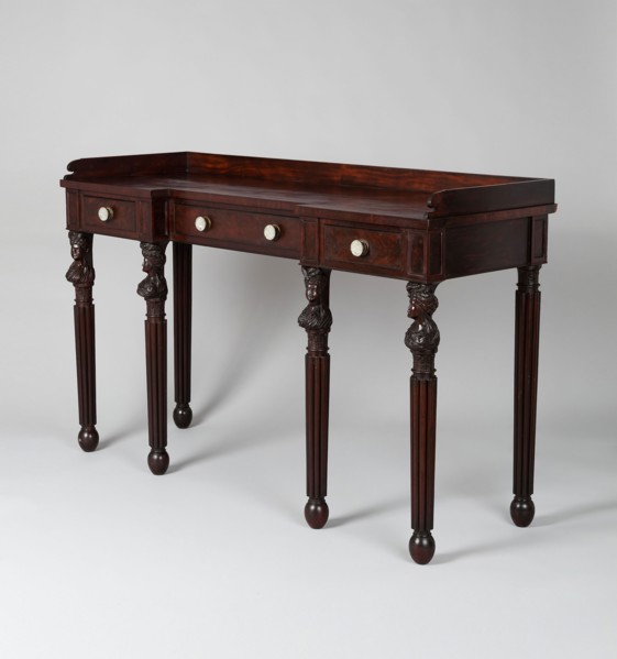 Sideboard, c. 1820, Attributed to Edward Priestley, American, 1778–1837, Baltimore, Baltimore,