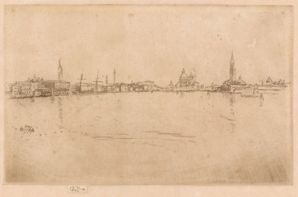 Salute Dawn, 1879/80, James McNeill Whistler, American, 1834-1903, United States, Etching and