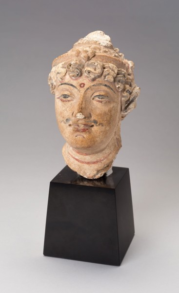 Head of a Bodhisattva, 3rd/5th century, Afghanistan or Pakistan, Ancient region of Gandhara,
