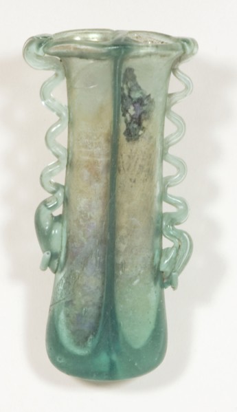 Kohl Container, 5th/6th century AD, Byzantine, Eastern Mediterranean, Levant, Glass, blown