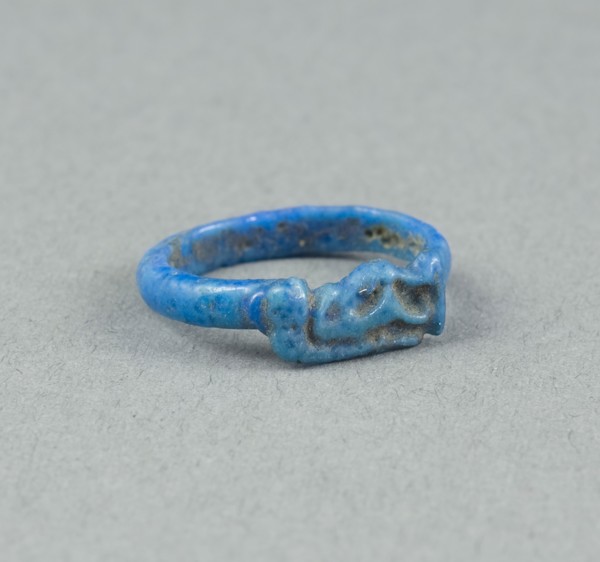 Ring: Figure of Tawaret (Thoeris), New Kingdom, Dynasty 18 (about 1390 BC), Egyptian, Egypt,