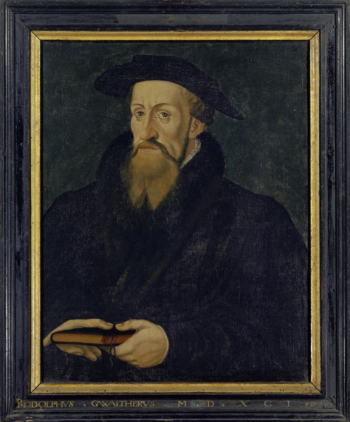 Portrait of Rudolf Gwalter (1519-1586), 1591 (?), Oil on canvas, 59.5 x 47 cm, unsigned,