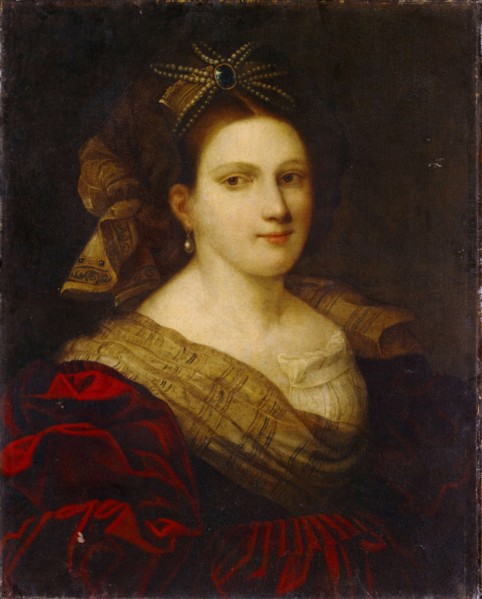 Portrait of Laura dei Dianti, 16th c., Oil on canvas, 70 x 55.5 cm, unmarked, Tizian (Vecellio,