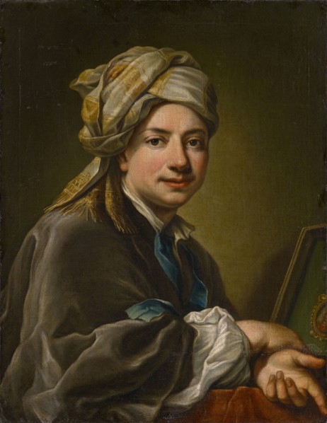 Self-portrait, oil on canvas, 74 x 57 cm, unmarked, Martin van Meytens d. J. (Mijtens II), (Kopie