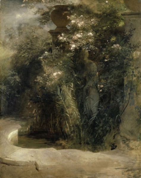 The Abandoned Venus, c. 1860, oil on canvas, 120 x 95 cm, unsigned, Arnold Böcklin, Basel 1827–1901
