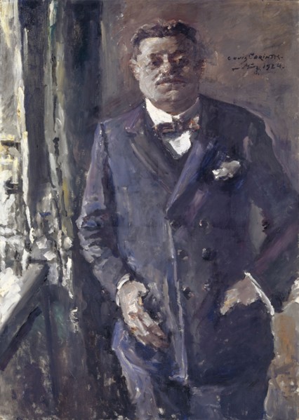 Portrait of Reich President Friedrich Ebert, 1924, oil on canvas, 140 x 100 cm, signed and dated
