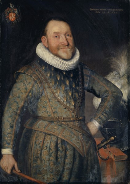 Portrait of Théodore Agrippa d'Aubigné, 1622, oil on canvas, 109.5 x 77.5 cm, Unmarked, but