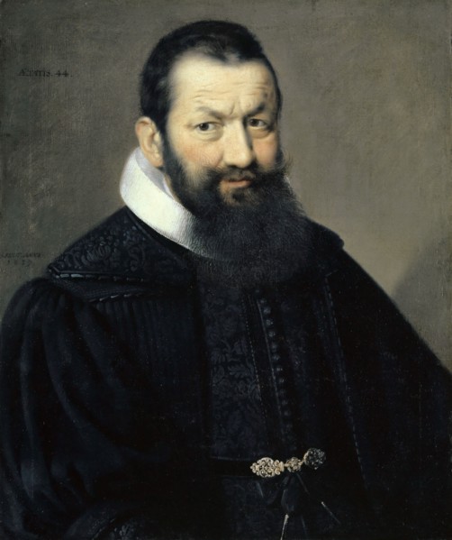 Portrait of Johann Rudolf Wettstein, 1639, oil on canvas, 67.5 x 56.5 cm, signed and dated halfway