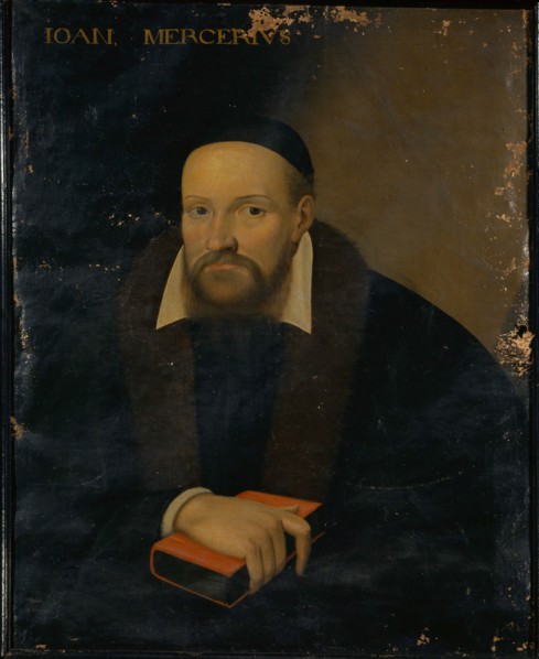 Portrait of Jean Mercier, oil on canvas, 83 x 66 cm, not specified., Above: IOAN. [NES] MERCERIVS,