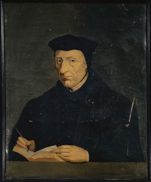 Portrait of the Hockesley, oil on canvas, 84.5 x 70.5 cm, unmarked., In the book two lines in