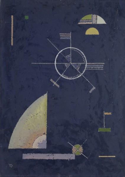 Dull gray, 1930 (April), oil on board, 34.5 x 24.4 cm, monogrammed and dated lower left: K [within