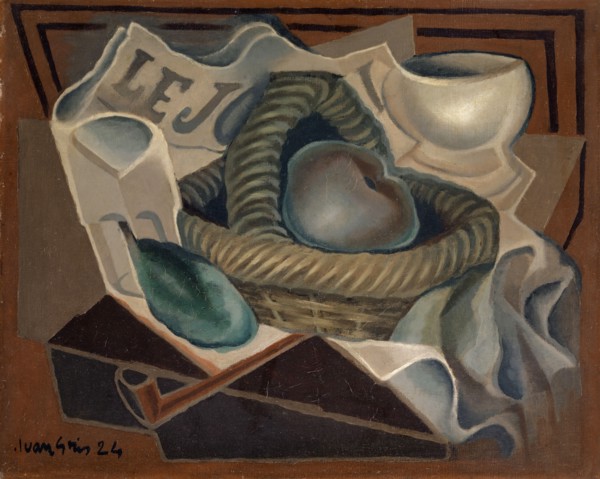 Le panier, 1924, oil on canvas, 33 x 41 cm, signed and dated lower left: Juan Gris 24, Juan Gris,