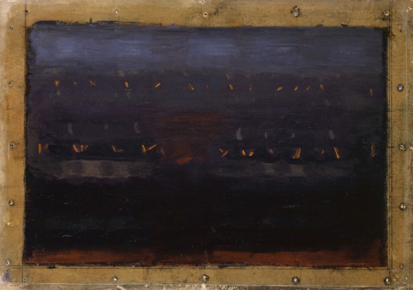 Preparation., Complete Composition IV, c. 1928/1930, oil on paper, mounted on cardboard, 28.4 x 40