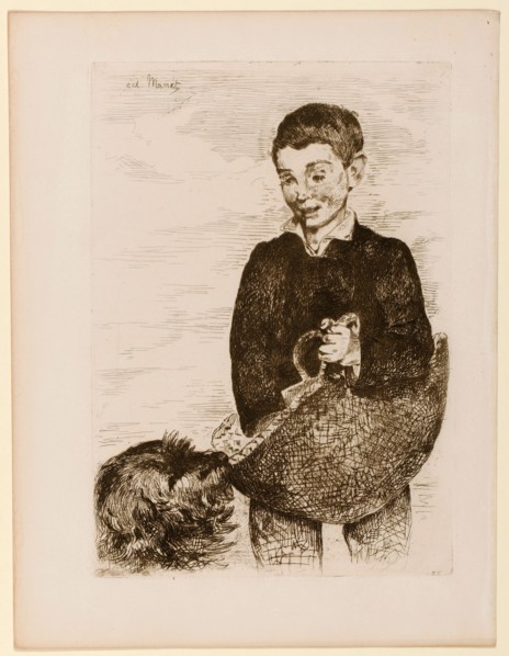 Le Gamin, 1862, etching, 2nd condition (from 2), sheet: 25.4 x 19.2 cm |, Plate: 20.5 x 14.5 cm, in
