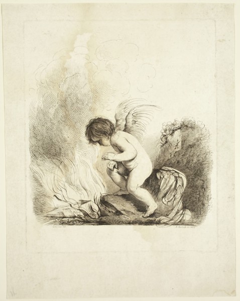 Adam von Bartsch, Austrian, 1756-1821, after Guercino (Giovanni Francesco Barbieri), Italian,