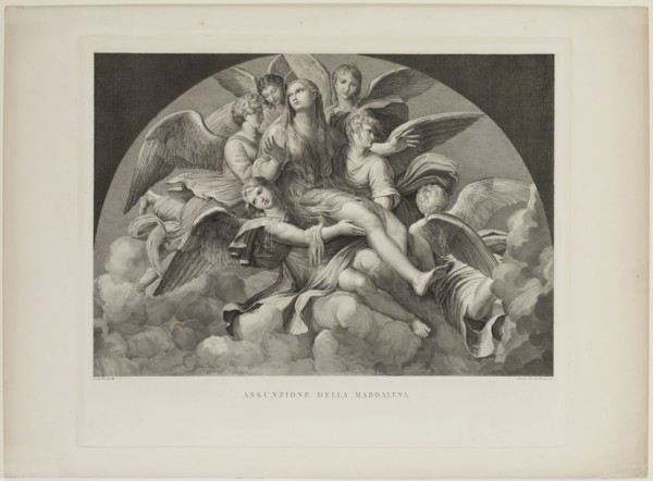 Antonio Ricciani, Italian, 1775-1836, after Giulio Romano, Italian, 1499-1546, Assumption of Mary
