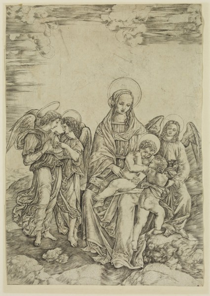 Cristofano di Michele Robetta, Italian, 1462-1552, Madonna and Child with John the Baptist and