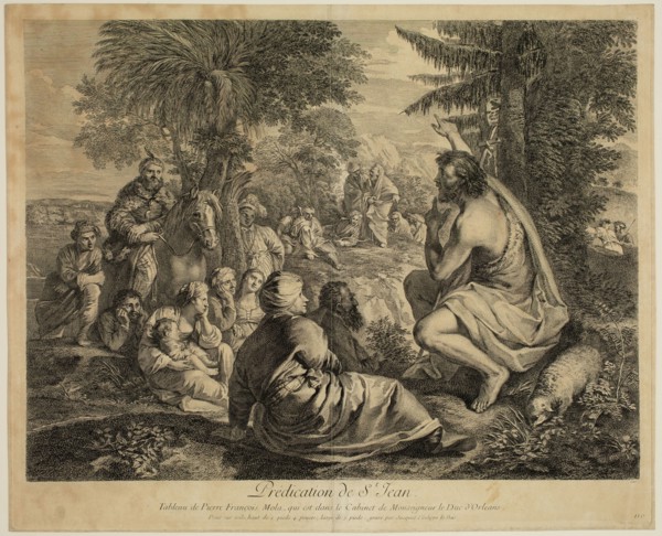 Jacques Philippe Le Bas, French, 1707-1783, after Pietro Francesco Mola, Italian, 1612-1666,