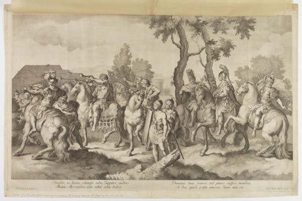 Domenico Rosetti, Italian, 1650-1736, after Gerard de Lairesse, Flemish, 1641-1711, The Triumph of