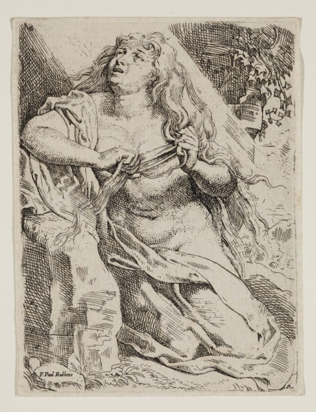 Willem Buytewech, Dutch, 1591-1624, after Peter Paul Rubens, Flemish, 1577-1640, Saint Mary