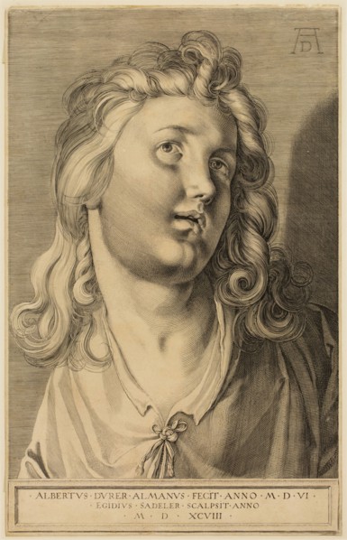 Aegidius Sadeler II, Flemish, 1570-1629, after Albrecht Dürer, German, 1471-1528, (Untitled), 1598,