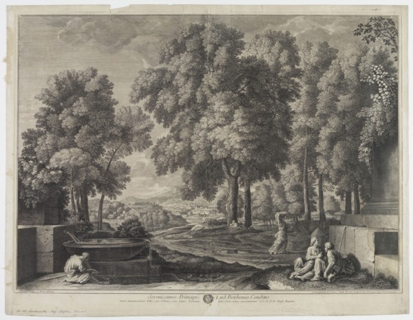 Etienne Baudet, French, 1638-1711, after Nicolas Poussin, French, 1594-1665, (Untitled), 1684,