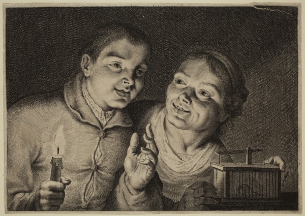 Cornelius Visscher, Dutch, 1619-1662, Mouse Trap, between 1619 and 1662, engraving printed in black