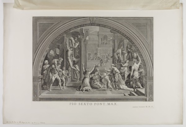 Giovanni Volpato, Italian, 1733-1803, after Bernardino Nocchi, Italian, 1741-1812, after Raphael,