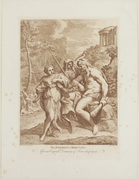 Giuseppi Zocchi, Italian, 1711-1767, after Pietro da Cortona, Italian, 1596-1669, Judgment of
