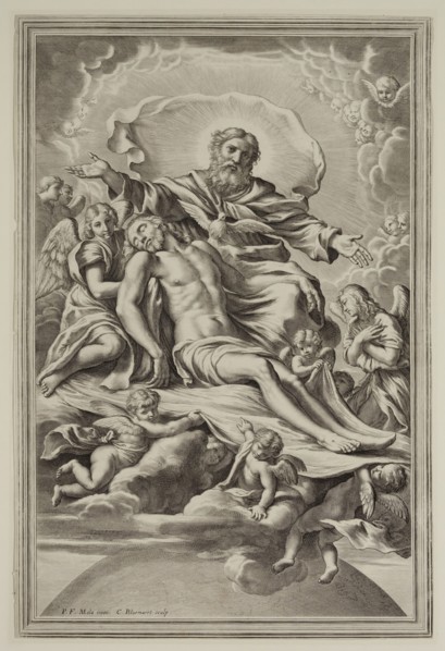 Cornelis Bloemaert the Younger, Dutch, 1603-1684, after Pietro Francesco Mola, Italian, 1612-1666,