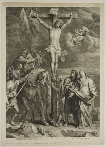 Schelte Adams Bolswert, Dutch, 1586-1659, after Anton van Dyck, Flemish, 1599-1641, The Christ of