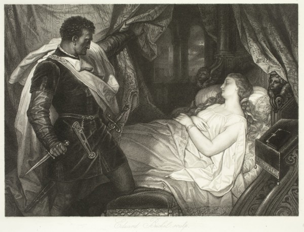 Edward Buchel, German, 1835-1903, after Heinrich Johann Michael Hofmann, German, 1824-1911, Othello