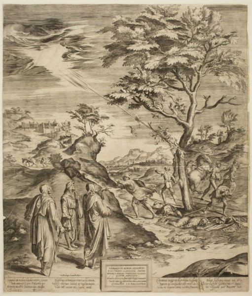 Cherubino Alberti, Italian, 1553-1615, after Andrea del Sarto, Italian, 1486-1530, Saint Philip