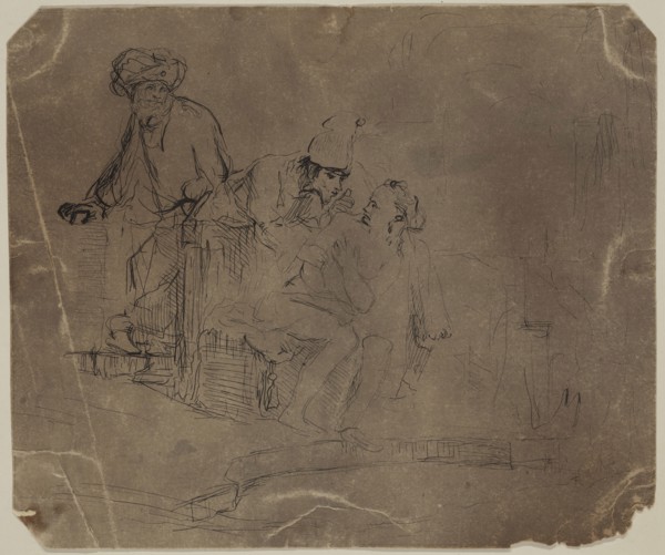 Unknown (Dutch), after Rembrandt Harmensz van Rijn, Dutch, 1606-1669, Susannah and the Elders, 19th