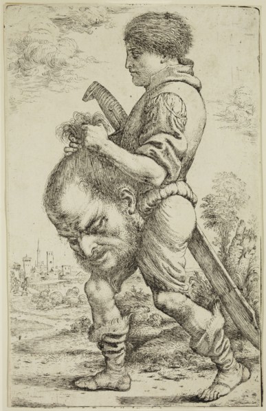 Giuseppe Caletti, Italian, 1600-1660, David with the Head of Goliath, between 1600 and 1660,