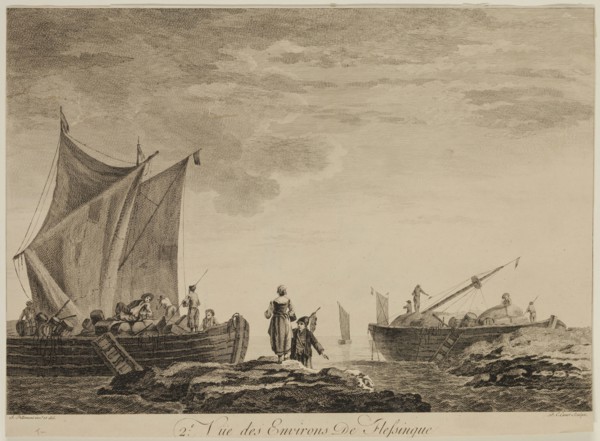 Pierre Charles Canot, French, 1710-1777, after Jean Baptiste Pillement, French, 1728-1808, Vue des