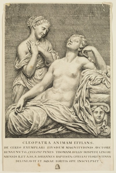 Giovanni Battista Cipriani, Italian, 1727-1785, after Benvenuto Cellini, Italian, 1500-1571, Death