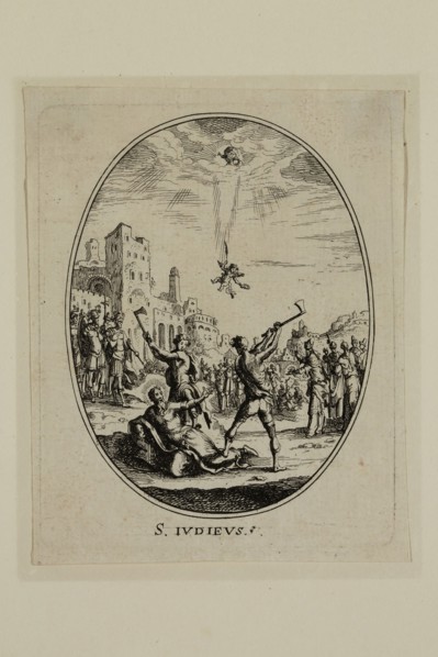 Nicolas Cochin, French, 1610-1686, S. Ivdievs, between 1610 and 1686, etching printed in black ink