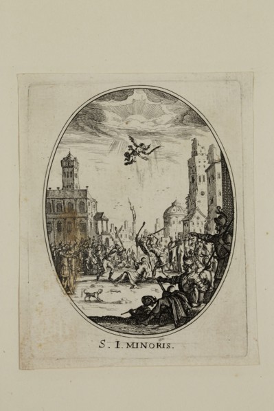 Nicolas Cochin, French, 1610-1686, S. I. Minoris, between 1610 and 1686, etching printed in black