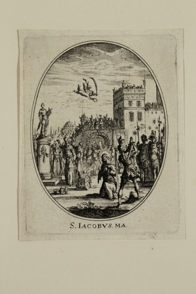 Nicolas Cochin, French, 1610-1686, S. Iacobvs. Ma., between 1610 and 1686, etching printed in black